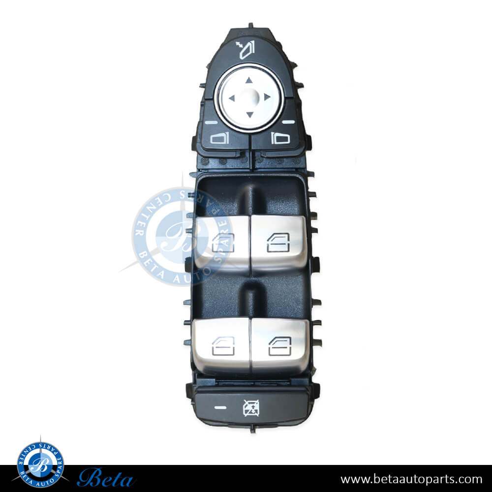 Window Switch Black Color for Mercedes C-Class / S-Class / GLC-Class W205/W222/W253 2014-Up models, Part Number 2059056811 Window Switch Black Color for Mercedes C-Class / S-Class / GLC-Class W205/W222/W253 2014-Up models, Part Number 2059056811